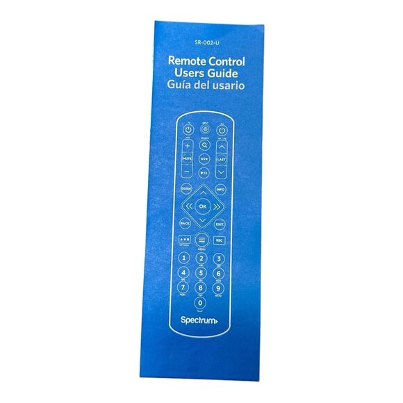 Spectrum Cable Universal Remote Control Clicker SR-002-U TV URC1160 User Guide - Picture 5 of 5